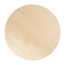 Tocator rotund, Everestus, 2601E15291, Ø220x12 mm, Lemn, Natur