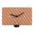 BeTime A table clock, HDF wood, natural, 160×95 mm
