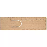   Semn de carte, 125×35×1 mm, Everestus, 20FEB11393, Lemn, Natur