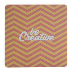 Coaster, 95×95 mm, 20FEB17174, HDF Lemn, Alb
