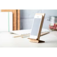   Suport de telefon, 70×145×57 mm, Everestus, 20FEB10448, Bambus, Natur