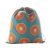 CreaDraw Zip custom drawstring bag, 190T polyester, white, 340×385×5 mm