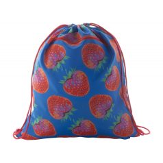  CreaDraw Zip custom drawstring bag, 190T polyester, red, 340×385×5 mm