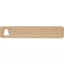 Rigla 12 cm cu design de Craciun, 2401E17503, Everestus, 160x30x2 mm, Bambus, Natur
