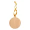 Ornament pentru bradul de Craciun, 2401E17261, Everestus, 70x80x3 mm, Bambus, Natur