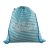 Saculet cu snur custom, 340x385 mm, 20SEP0188, Poliester, Albastru, Alb