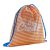 Custom Saculet cu snur tip rucsac, 340×385 mm, 20FEB5674, 190T Poliester, Albastru, Alb