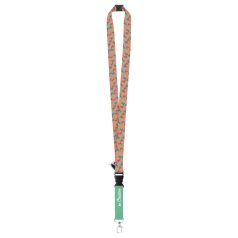   Subyard C Safe RPET custom sublimation lanyard, Recycled PET polyester, white, 20×550 mm