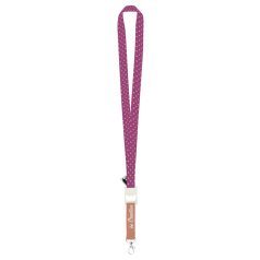   Subyard Drink RPET custom sublimation lanyard, Recycled PET polyester, white, 31×610 mm