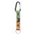 Breloc custom, 160x30 mm, 20SEP0244, Poliester, Negru, Alb