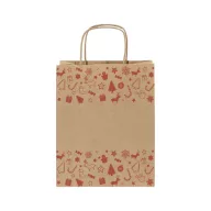   Punga cadou, Everestus, 2610E19003, 180x240x80 mm, Hartie, Natur