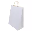 Punga cadou, Everestus, 2610E19025, 320x410x120 mm, Hartie, Alb