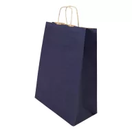  Punga cadou, Everestus, 2610E19022, 320x410x120 mm, Hartie, Albastru Dark