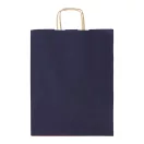 Punga cadou, Everestus, 2610E19022, 320x410x120 mm, Hartie, Albastru Dark