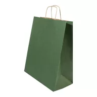   Punga cadou, Everestus, 2610E19023, 320x410x120 mm, Hartie, Verde