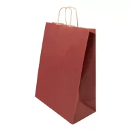   Punga cadou, Everestus, 2610E19021, 320x410x120 mm, Hartie, Rosu Burgundy