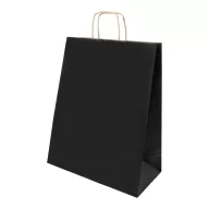   Punga cadou, Everestus, 2610E19020, 320x410x120 mm, Hartie, Negru