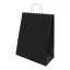 Punga cadou, Everestus, 2610E19020, 320x410x120 mm, Hartie, Negru