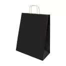 Punga cadou, Everestus, 2610E19026, 260x340x120 mm, Hartie, Negru