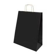   Punga cadou, Everestus, 2610E19026, 260x340x120 mm, Hartie, Negru