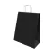 Punga cadou, Everestus, 2610E19032, 180x240x80 mm, Hartie, Negru