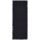 Esarfa, feminin, marime universala adulti, 1800×700 mm, Everestus, 20FEB11288, Poliester, Negru