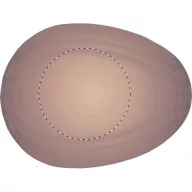   Perie de par cu oglinda, 67×90×45 mm, Everestus, 20FEB13588, Plastic, Roz