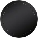 Wireless charger, ø100×7 mm, Everestus, 20FEB11165, Plastic, Negru