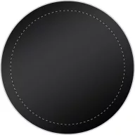   Wireless charger, ø100×7 mm, Everestus, 20FEB11165, Plastic, Negru