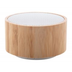   Bluetooth speaker, ø72×43 mm, Everestus, 20FEB10625, Bambus, Natur
