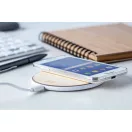 Wireless charger, ø100×7 mm, Everestus, 20FEB11182, Bambus, Natur