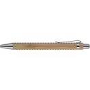 Agenda A6 cu spirala si pix, 100×150×16 mm, Everestus, 20FEB10351, Bambus, Natur