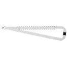 Lanyard, 20×500 mm, Everestus, 20FEB3316, Poliester, Metal, Alb