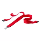 Lanyard, 20×500 mm, Everestus, 20FEB3315, Poliester, Metal, Rosu