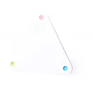 Adhesive notepad, 109×92×3 mm, Everestus, 20FEB8725, Hartie reciclata, Alb