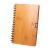 Agenda A5, dictando, 170×215×18 mm, Everestus, 20FEB10281, Bambus, Natur