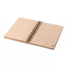 Agenda A5, dictando, 170×215×18 mm, Everestus, 20FEB10281, Bambus, Natur