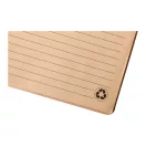 Agenda A5, dictando, 170×215×18 mm, Everestus, 20FEB10281, Bambus, Natur
