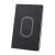 Agenda A5 cu incarcator wireless, 145×215×18 mm, Everestus, 20FEB10213, 300D Poliester, Negru