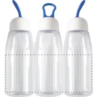   Sticla de apa, 480 ml, 2509E17648, Everestus, Ø68x183 mm, Tritan, Albastru, Transparent