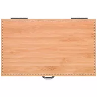   Set 3 accesorii vin in cutie, 160×100×45 mm, Everestus, 20FEB17224, Bambus, Natur