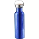 Sticla sport, 800 ml, ø72×242 mm, Everestus, 20FEB8487, Otel inoxidabil, Bambus, Albastru