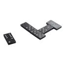 Domino, 147×50×31 mm, Everestus, 20FEB10035, Lemn, Negru, Natur