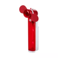   Vaporizator de apa cu evantai, 85×160×80 mm, Everestus, 20FEB4197, Plastic, Rosu