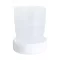 Cana pliabila cu compartiment pentru medicamente, 220 ml, ø68×106 mm, Everestus, 20FEB9373, Plastic, Metal, Alb