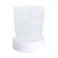 Cana pliabila cu compartiment pentru medicamente, 220 ml, ø68×106 mm, Everestus, 20FEB9373, Plastic, Metal, Alb