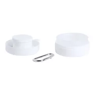   Cana pliabila cu compartiment pentru medicamente, 220 ml, ø68×106 mm, Everestus, 20FEB9373, Plastic, Metal, Alb