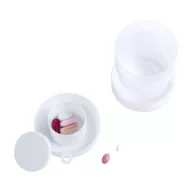   Cana pliabila cu compartiment pentru medicamente, 220 ml, ø68×106 mm, Everestus, 20FEB9373, Plastic, Metal, Alb