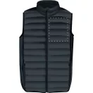 Bodywarmer vest, unisex, M, S-XXL, 20FEB14045, Poliester, Negru