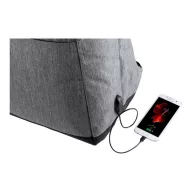   Rucsac antifurt, 350×470×150 mm, Everestus, 20FEB14591, 300D Poliester, Gri